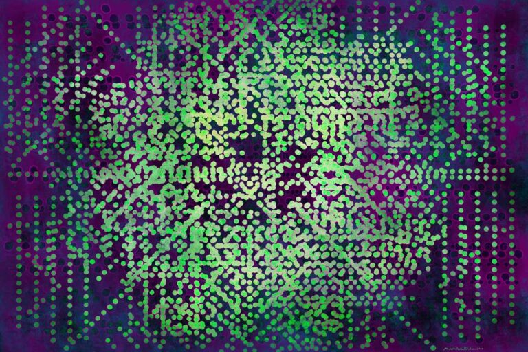 Digi Board Dots Flower