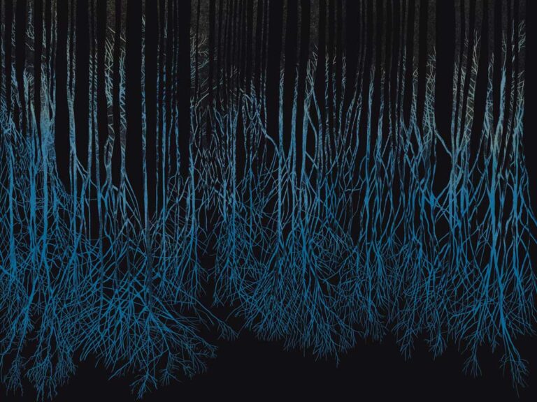 Down Trees painting